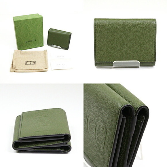 GUCCI Green Wallet - Picture 2 of 3